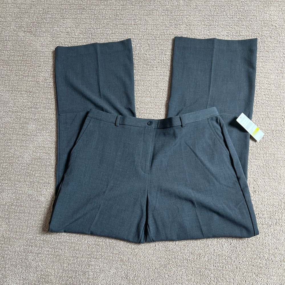 New Studio Works Gray Dress Pants, Size 14,